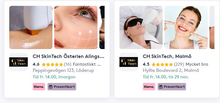 skönhetsbehandlingar på österlen